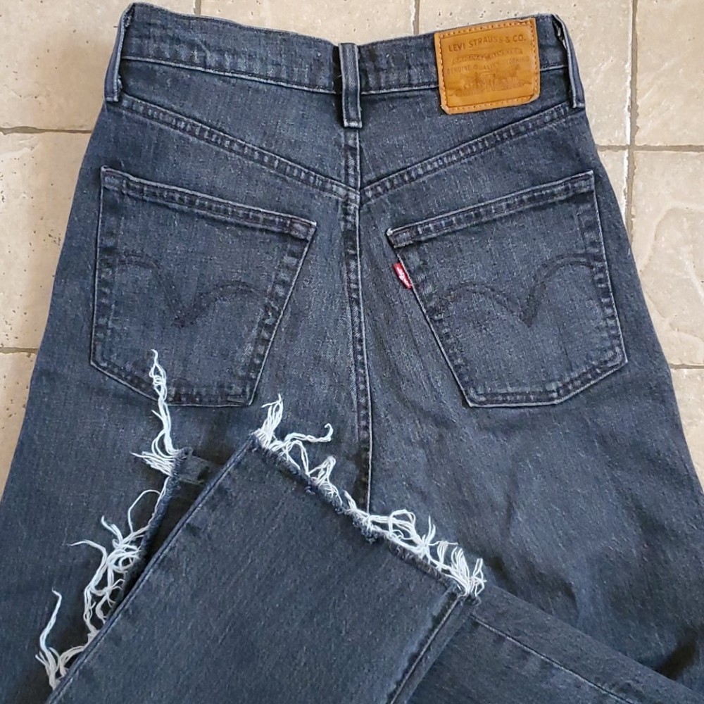 Levi's Ribcage Straight Ankle Jeans Sz 26